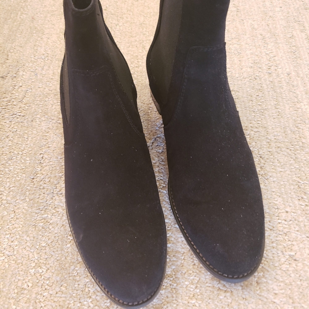 Aquatalia suede ankle boots